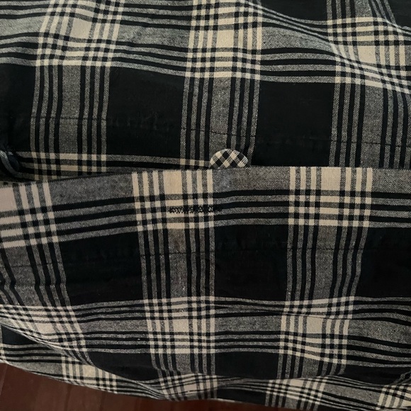 Hand woven Black and tan Plaid KS PC - Picture 15 of 16